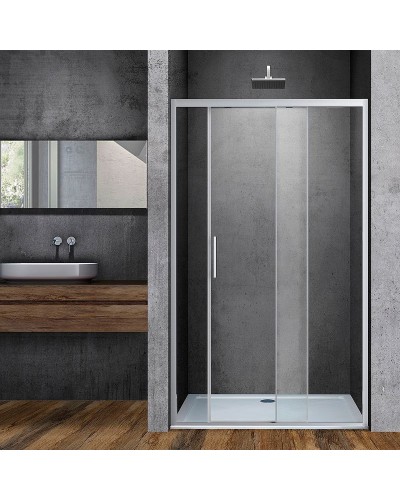 Душевая дверь Vincea Soft 160 VDS-3SO160CL профиль Хром стекло прозрачное