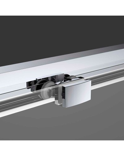 Душевая дверь Vincea Soft 160 VDS-3SO160CL профиль Хром стекло прозрачное