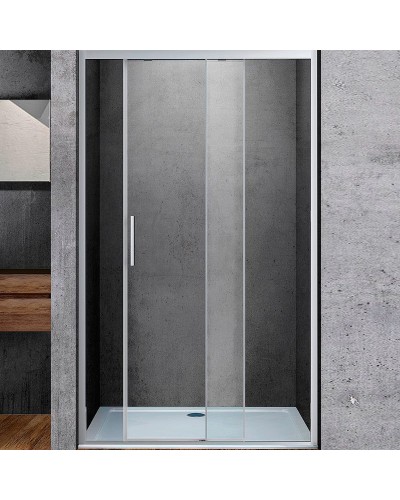 Душевая дверь Vincea Soft 160 VDS-3SO160CL профиль Хром стекло прозрачное