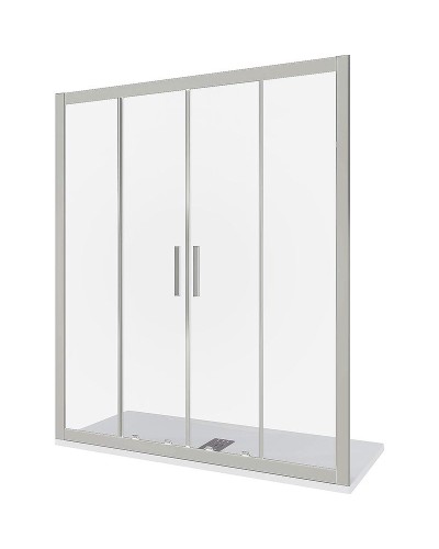 Душевая дверь Good Door Cofe WTW-TD-160-C-CH 160 КФ00033 профиль Хром стекло прозрачное