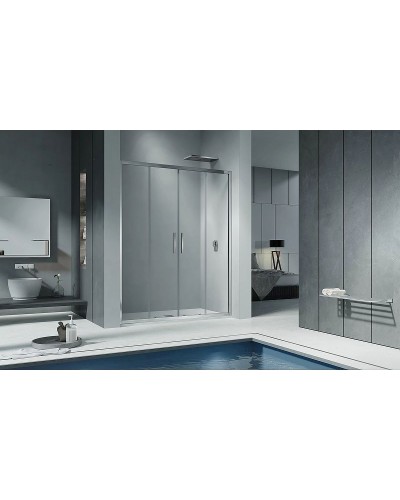 Душевая дверь Good Door Cofe WTW-TD-170-C-CH 170 КФ00034 профиль Хром стекло прозрачное