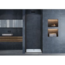 Душевая дверь Vincea Alpha 70 VDP-3AL700CLB профиль Черный стекло прозрачное