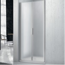 Душевая дверь BelBagno Sela 115 SELA-B-2-115-P-Cr профиль Хром стекло рифленое