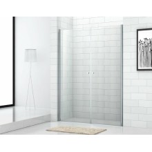 Душевая дверь Cezares Eco 80 ECO-O-B-2-80-C-Cr профиль Хром стекло прозрачное