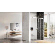 Душевая дверь 200 см Ravak Matrix MSD4 хром прозрачное 0WKK0C00Z1