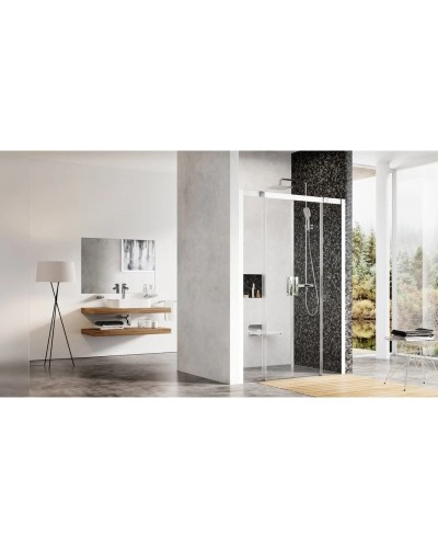 Душевая дверь 200 см Ravak Matrix MSD4 хром прозрачное 0WKK0C00Z1
