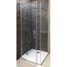 Душевая дверь Jacob Delafon Contra 120 E22T121-GA профиль Хром стекло прозрачное