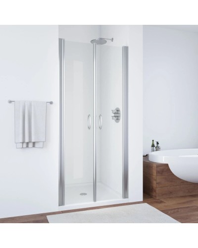 Душевая дверь 85 см Vegas Glass E2P 85 08 01 прозрачное