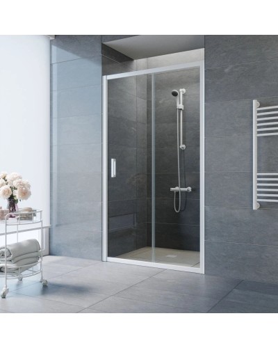 Душевая дверь 140 см Vegas Glass ZP 140 01 01 прозрачное