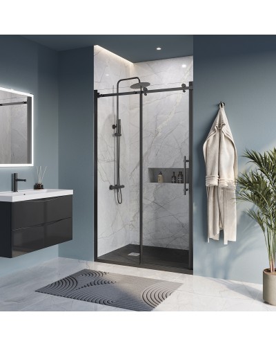 Душевая дверь в проем BelBagno MARINO-BF-1-120-C-NERO