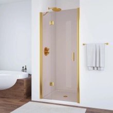 Душевая дверь 110 см Vegas Glass AFP 110 09 05 L бронза
