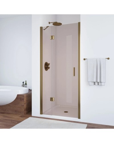 Душевая дверь 110 см Vegas Glass AFP 110 05 05 L бронза