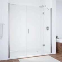 Душевая дверь 150 см Vegas Glass AFP-F 150 08 01 R прозрачное