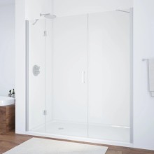 Душевая дверь 210 см Vegas Glass AFP-F 210 07 01 L прозрачное