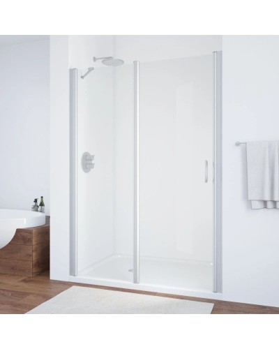 Душевая дверь 130 см Vegas Glass EP-F-1 130 07 01 L прозрачное