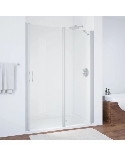 Душевая дверь 140 см Vegas Glass EP-F-1 140 07 01 R прозрачное