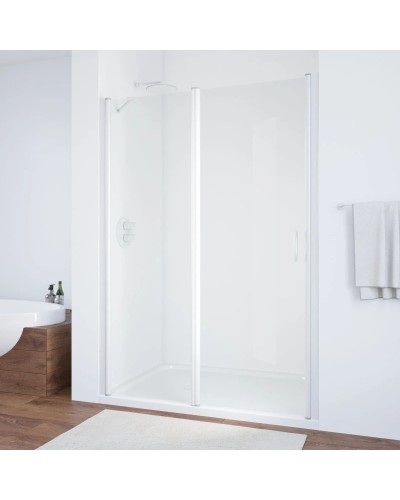 Душевая дверь 155 см Vegas Glass EP-F-1 155 01 01 L прозрачное
