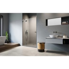 Душевая дверь Radaway Essenza Pro Black DWJ 100 L прозрачное