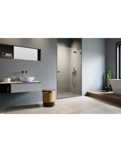 Душевая дверь Radaway Essenza Pro Black DWJ 110 R прозрачное