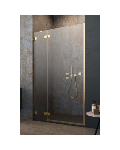 Душевая дверь Radaway Essenza Pro Gold DWJ 130 L прозрачное