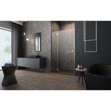 Душевая дверь Radaway Essenza Pro Gold DWJ 130 L прозрачное