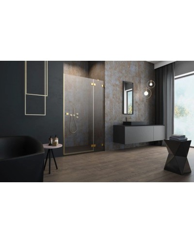 Душевая дверь Radaway Essenza Pro Gold DWJ 130 R прозрачное