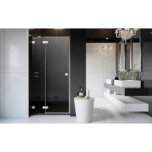 Душевая дверь Radaway Essenza Pro White DWJ 100 L прозрачное