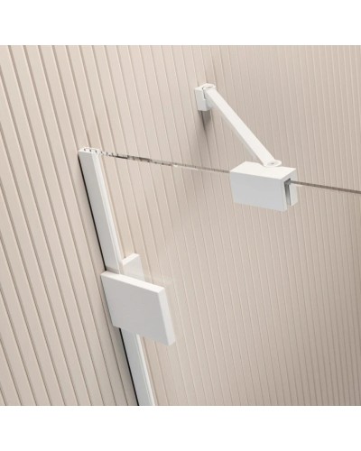 Душевая дверь Radaway Essenza Pro White DWJ 100 L прозрачное