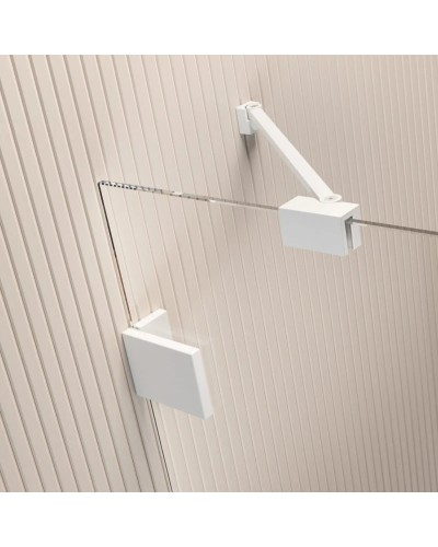 Душевая дверь Radaway Essenza Pro White DWJ 130 L прозрачное