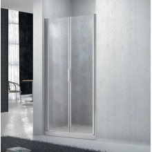 Душевая дверь 115 см BelBagno SELA-B-2-115-Ch-Cr текстурное