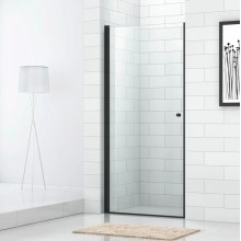 Душевая дверь 60 см Cezares ECO-O-B-1-60-C-NERO прозрачное