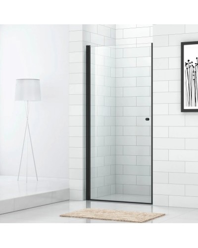 Душевая дверь 60 см Cezares ECO-O-B-1-60-C-NERO прозрачное