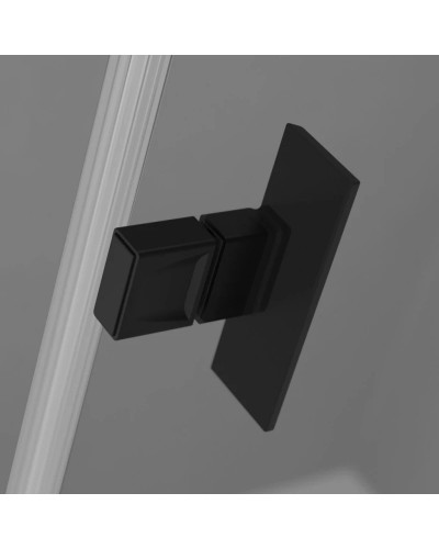 Душевая дверь Radaway Nes 8 Black DWJ I 100 R прозрачное