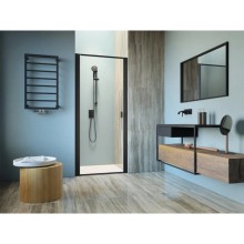 Душевая дверь Radaway Nes Black DWJ I Frame 100 L прозрачное