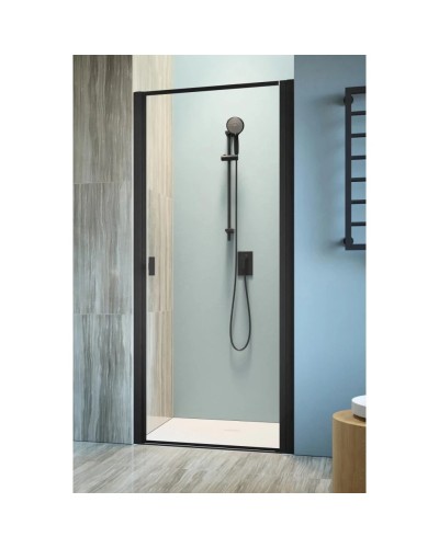 Душевая дверь Radaway Nes 8 Black DWJ I Frame 90 R прозрачное