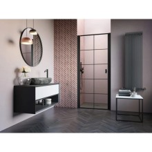 Душевая дверь Radaway Nes Black DWJ I Factory 100 L прозрачное