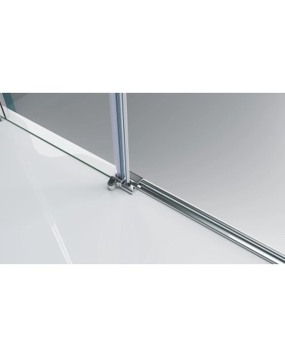 Душевая дверь 175 см BelBagno Etna ETNA-B-11-100+80-C-Cr прозрачное