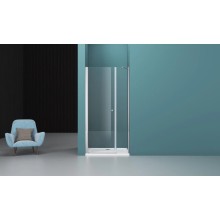 Душевая дверь 195 см BelBagno Etna ETNA-B-11-100+100-C-Cr прозрачное