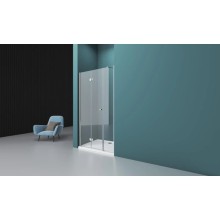 Душевая дверь 195 см BelBagno Albano ALBANO-BS-13-100+100-C-Cr прозрачное