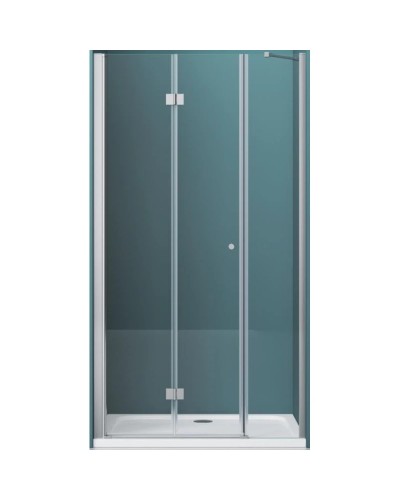 Душевая дверь 155 см BelBagno Albano ALBANO-BS-13-100+60-C-Cr прозрачное