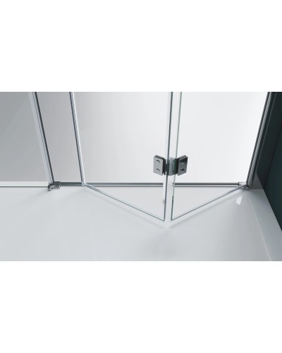 Душевая дверь 165 см BelBagno Albano ALBANO-BS-13-100+70-C-Cr прозрачное