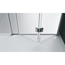 Душевая дверь 175 см BelBagno Albano ALBANO-BS-13-100+80-C-Cr прозрачное