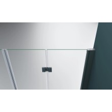 Душевая дверь 185 см BelBagno Albano ALBANO-BS-13-100+90-C-Cr прозрачное