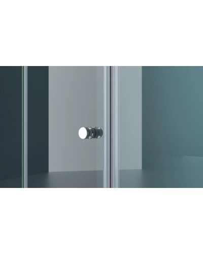 Душевая дверь 100 см BelBagno Albano ALBANO-BS-13-40+60-C-Cr прозрачное