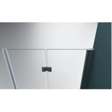 Душевая дверь 100 см BelBagno Albano ALBANO-BS-13-40+60-C-Cr прозрачное