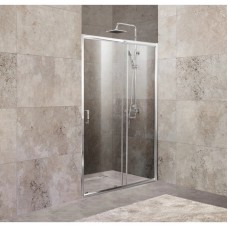 Душевая дверь 110-125 см BelBagno UNIQUE-BF-1-110/125-C-Cr прозрачное