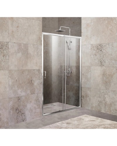 Душевая дверь 110-125 см BelBagno UNIQUE-BF-1-110/125-C-Cr прозрачное