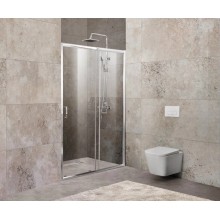Душевая дверь 110-125 см BelBagno UNIQUE-BF-1-110/125-C-Cr прозрачное