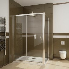 Душевая дверь Radaway Premium Plus DWJ 110 33302-01-01N профиль Хром стекло прозрачное