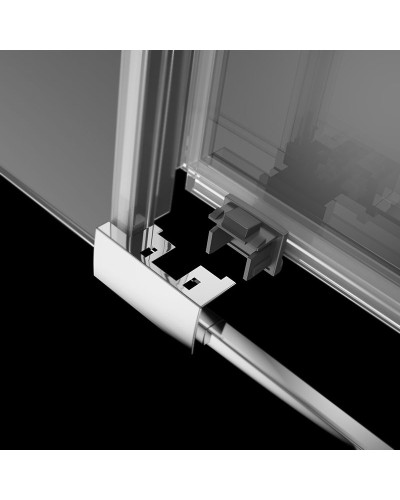 Душевая дверь в нишу Radaway Idea DWD 140x200 профиль Хром стекло прозрачное